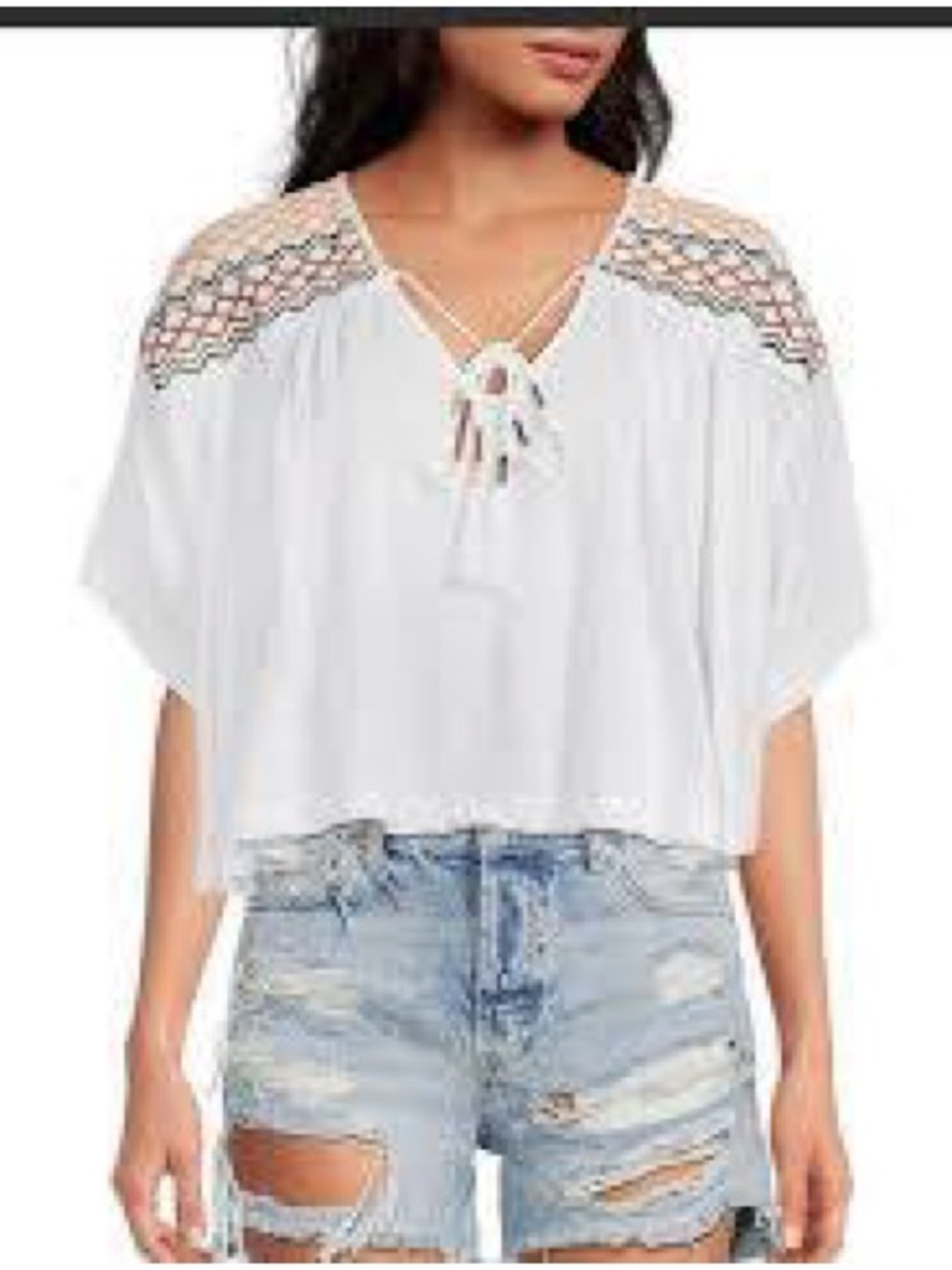 Free people market tee S
